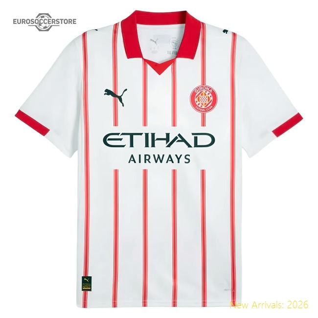 2025-2026 Girona Home Kit Shirt For Men And Women Supporter Version