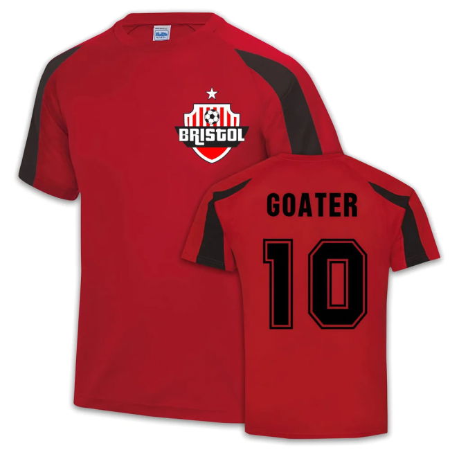 Official Football Bristol City Sports Training Jersey Shaun Goater ...