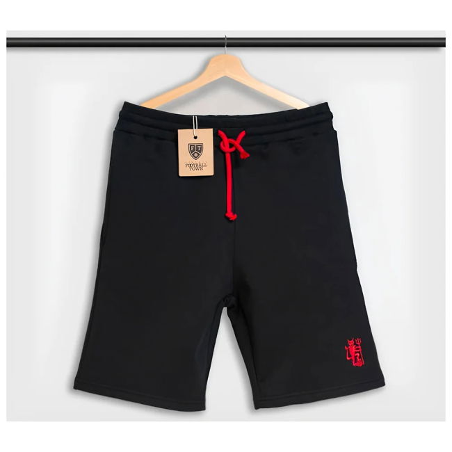 Premium-Quality Man Utd Manchester The Devil Shorts (Black)