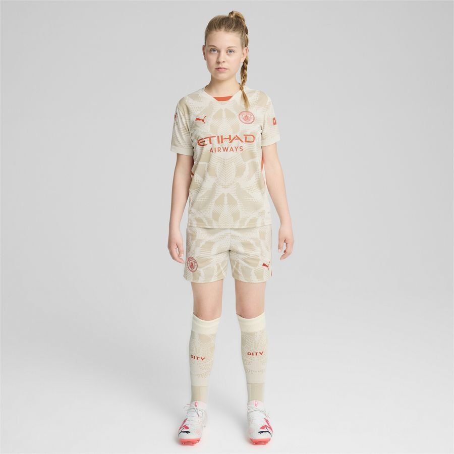 Manchester City Goalkeeper Shorts 2024/25 Kids Adidas National Team Wear
