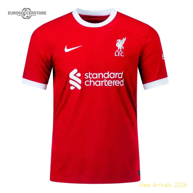 Authentic 2023-2024 Liverpool Home Dri-fit Adv Match Shirt (gerrard
