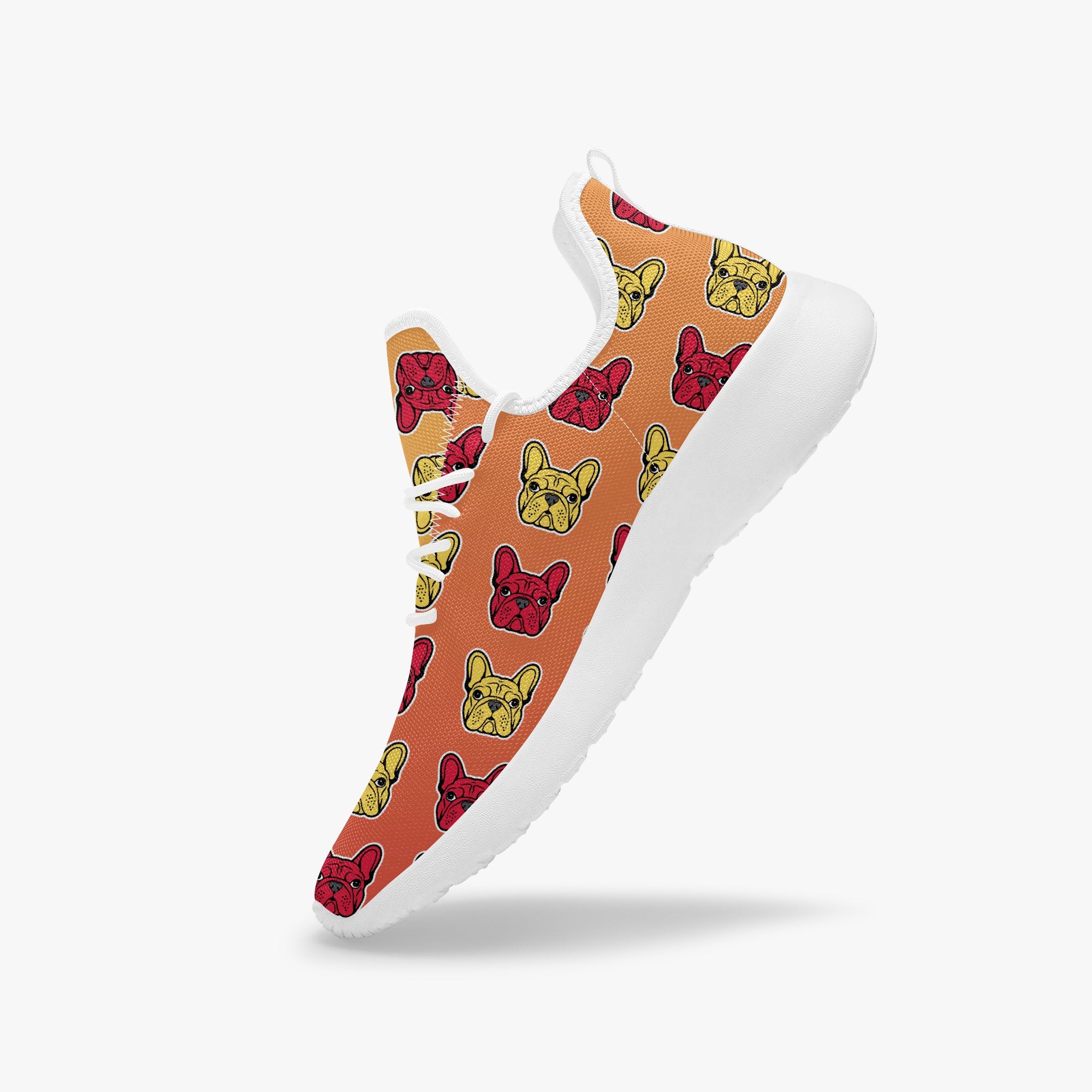 French Bulldog Lover Bertie Classic Sneakers Stylish Walking Shoes