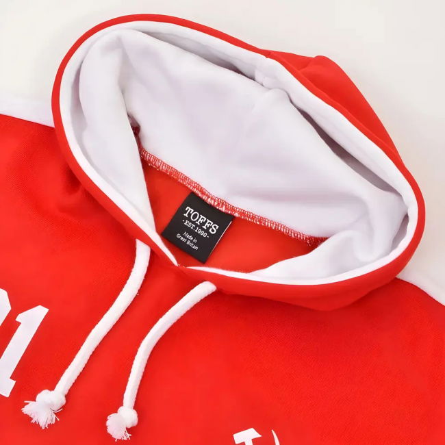 Soviet Union (Cccp) Number 01 Retro Hoodie - Red Official