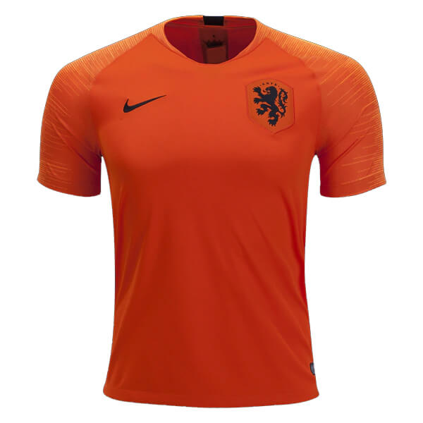 Authentic Quick Dry Netherlands Home 2018-19 Soccer Jersey shirt