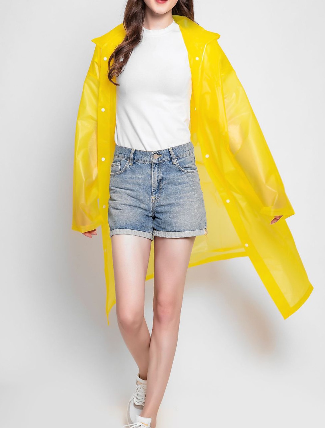 Men's Women's Rain Poncho Waterproof Hiking Jacket Rain Jacket Outdoor Waterproof Windproof Quick Dry Lightweight Hiking Outfits Hiking Clothes Summer Spring Autumn / Fall Raincoat Poncho Top Fishing