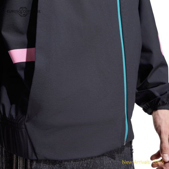 Liverpool Fc 2025-2026 Anthem Jacket (Black) Supporter Version