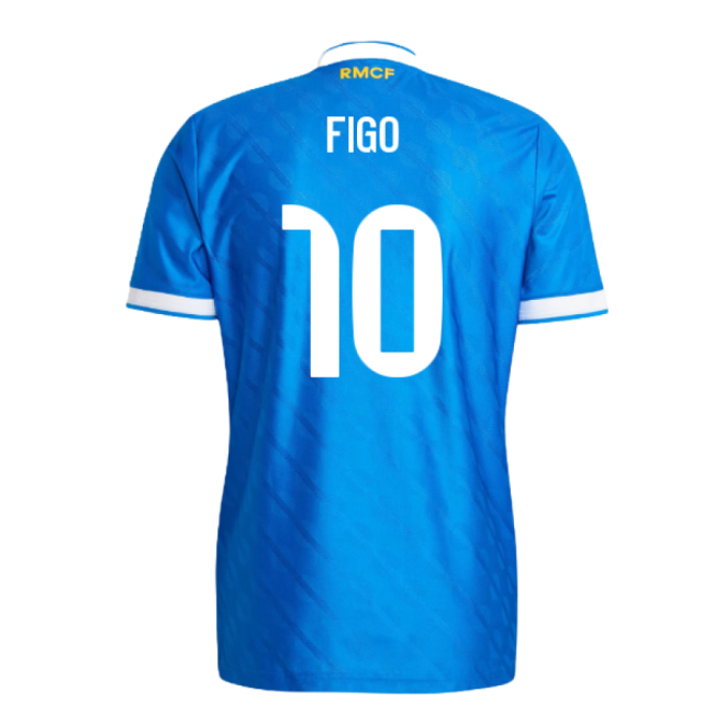 2025-2026 Real Madrid Third Classic Football Shirt (Figo 10)