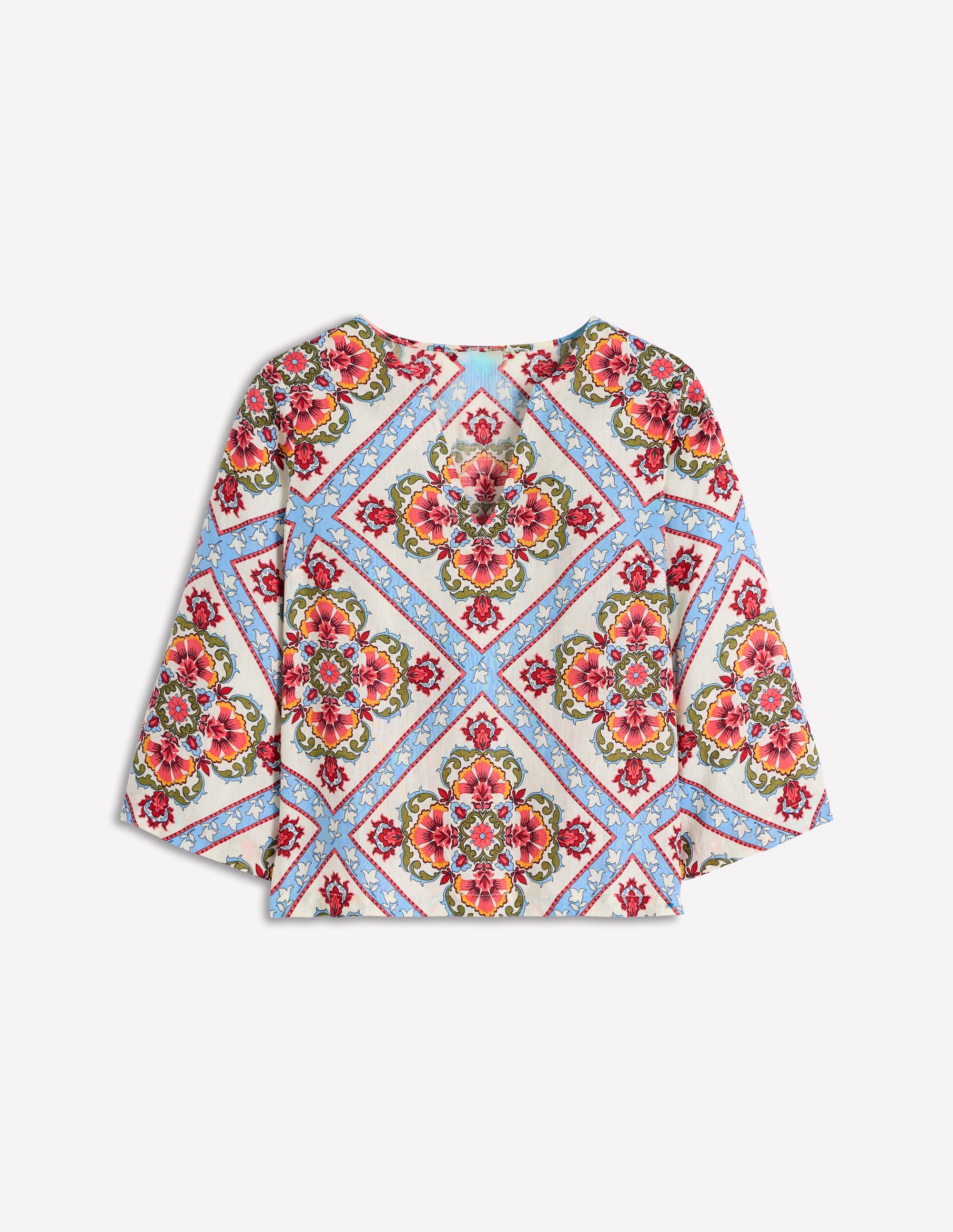 Cleo Linen Top