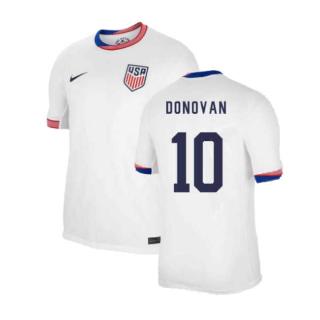 Tournament-Edition 2024-2025 United States Usa Home Shirt (Donovan 10)
