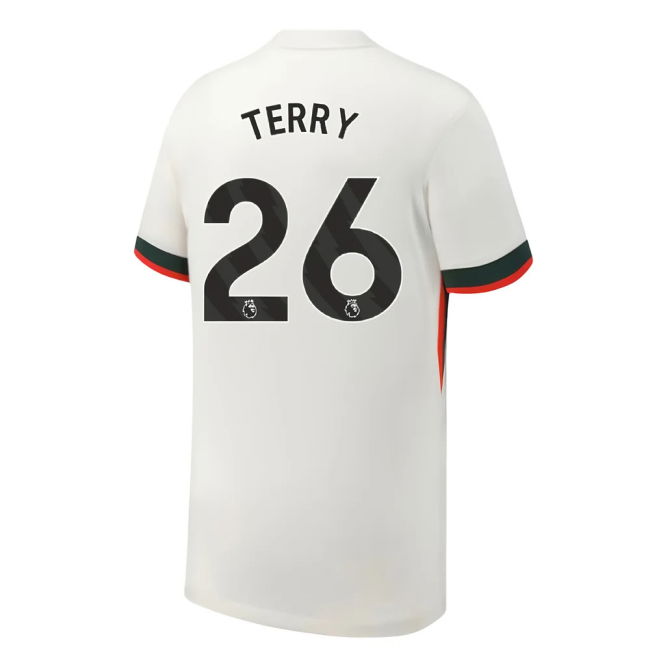 2025-2026 Chelsea Soccer Club Away Uniform (Terry 26) (Kids)