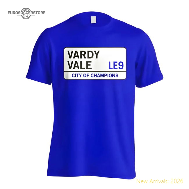 Authentic Vardy Vale - Leicester Street T-shirt (blue) - Kids