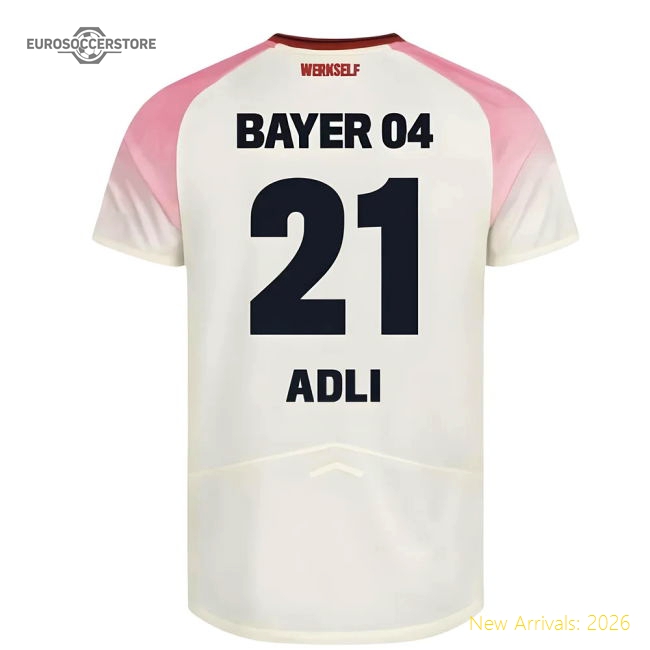 Bayer Leverkusen Away Kit 2025-2026 Fan Collection Jersey