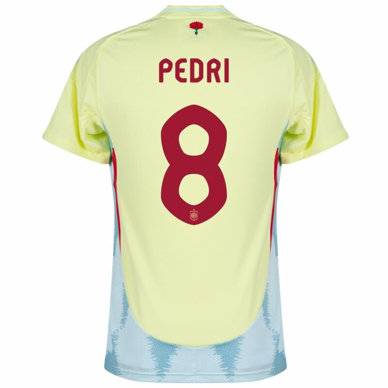 Spain Away Football Soccer Shirt 2024-25 Edition Pedri
