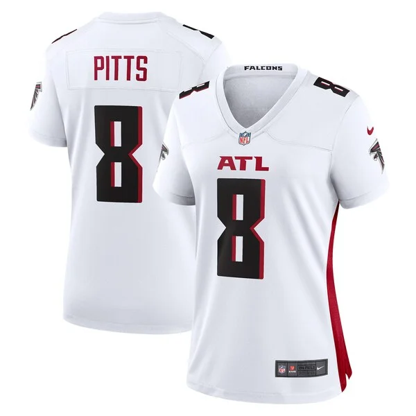 None Kyle Pitts Game Jersey - White | NFL Player Jersey | NFL Football