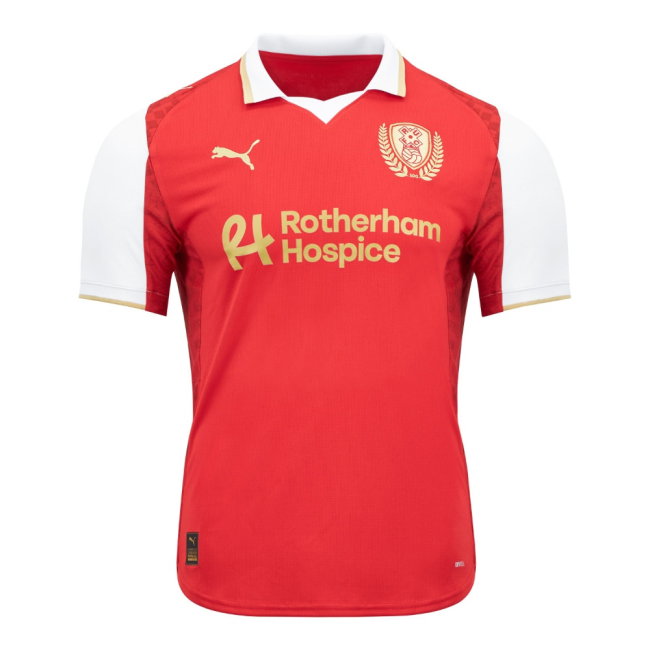 Rotherham United Home Shirt 2025-2026 edition (Junior