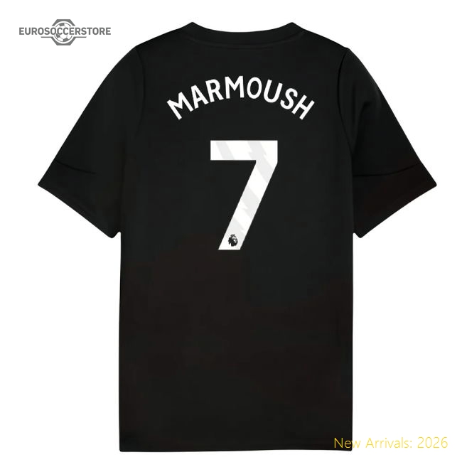 Gentle Man City Kids Marmoush Jersey 2025-2026 Moisture-wicking