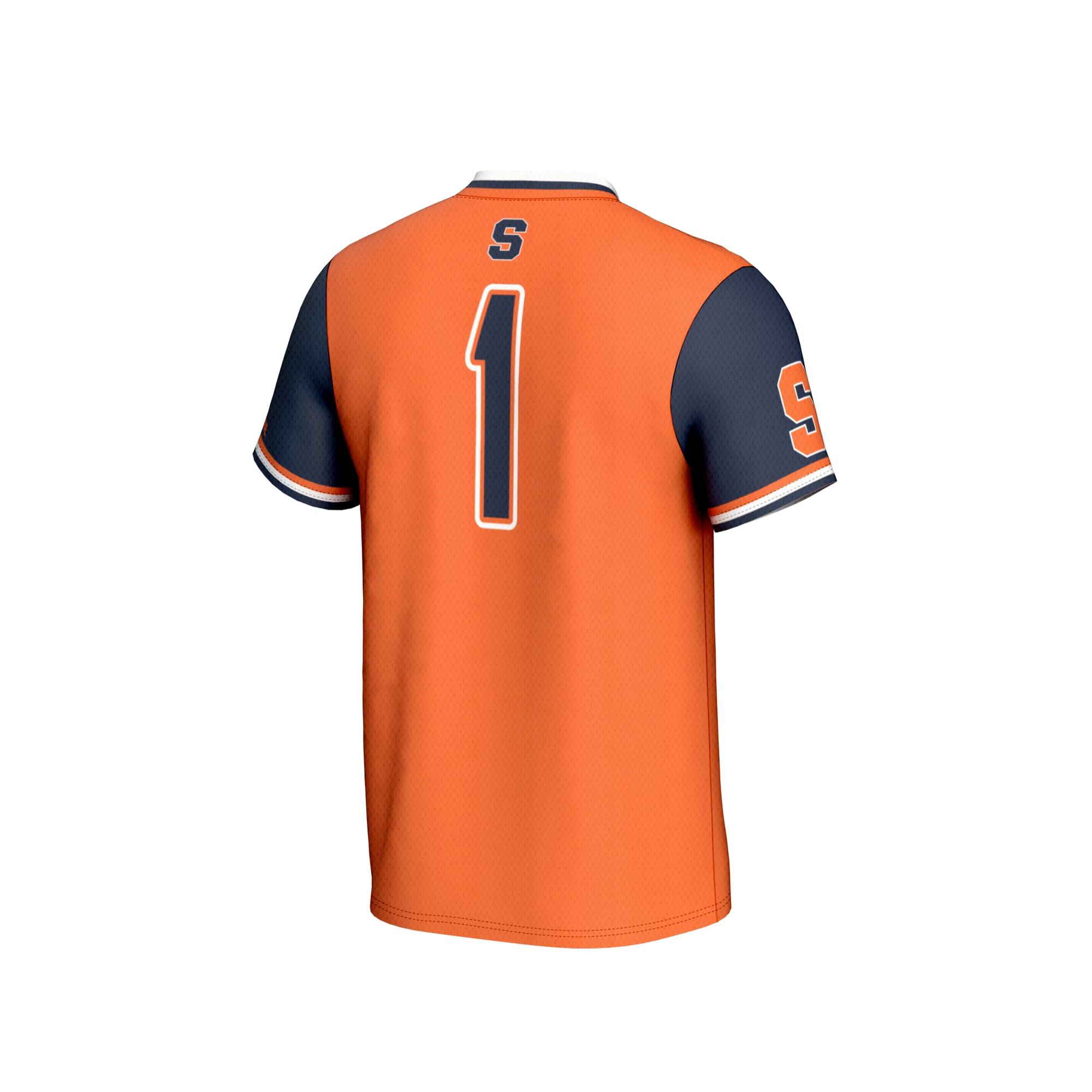 #1 Syracuse Orange GameDay Greats Unisex Lightweight Collegiate Softball Fashion Jersey - Orange