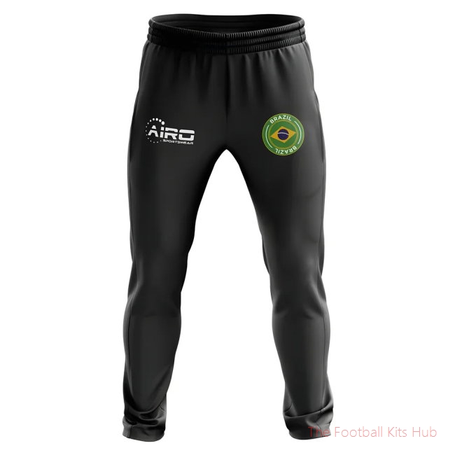 Brazil Concept Football Training Pants (Black)