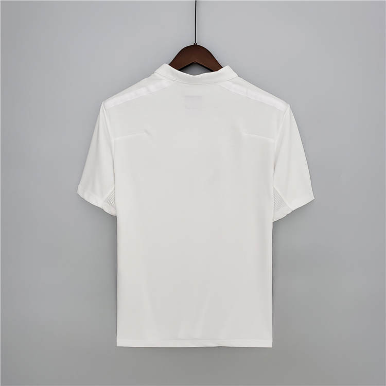 Durable 2010 England Home White Retro Soccer Jersey Football Shirt