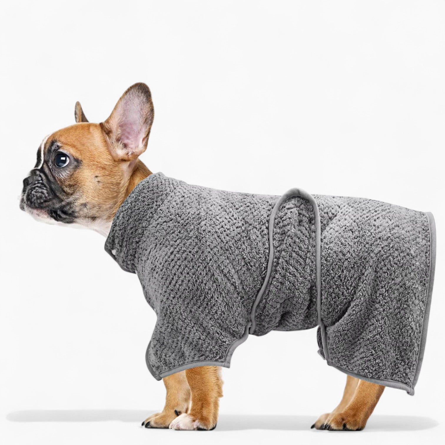 French Bulldog Bathlet French Bulldog Drying Coat – Absorbent Soft