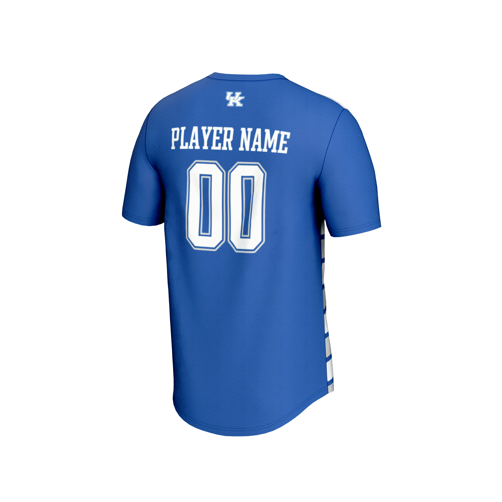 [NJP] Kentucky Wildcats GameDay Greats Youth NIL Pick-A-Player Collegiate Women's Soccer Lightweight Fashion Jersey - Royal/White