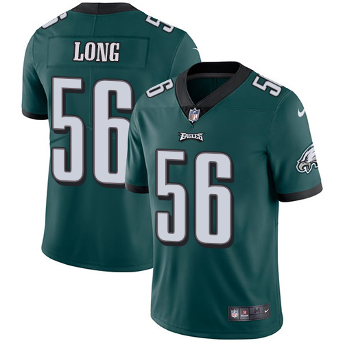 NFL PHI Eagles #56 Chris Long Green Limited Jersey - High Quality