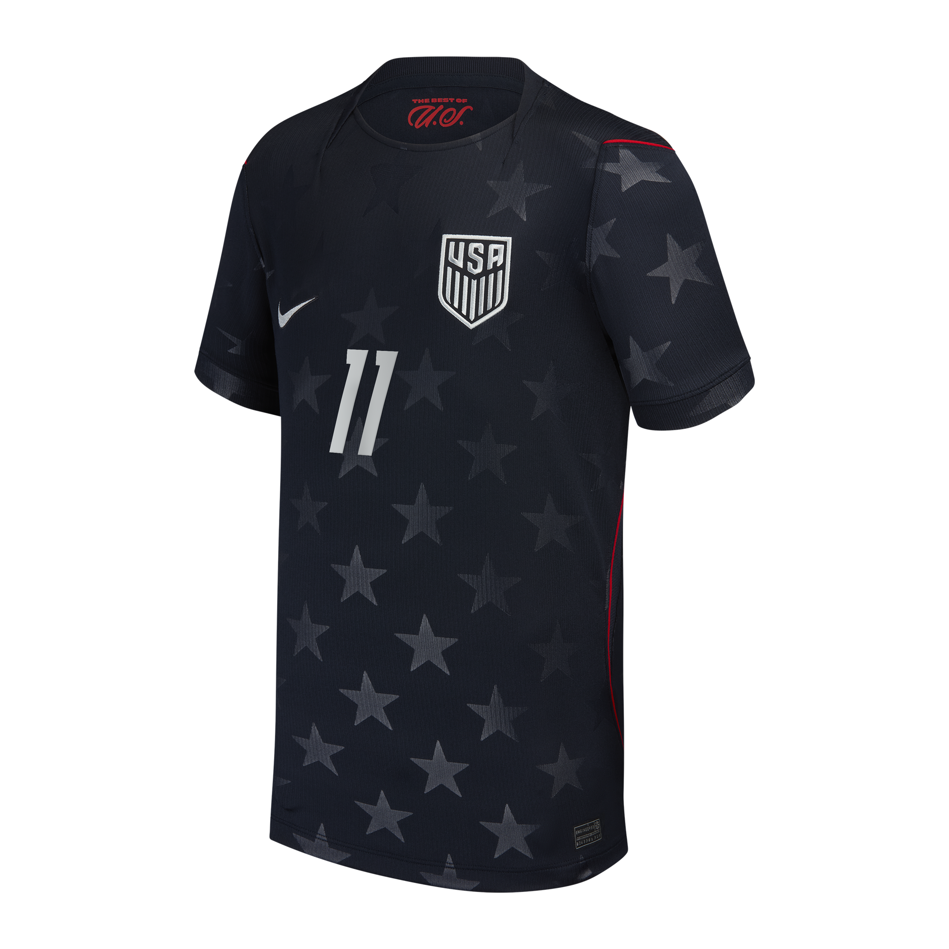 [SJH] Brenden Aaronson USMNT Youth 2026/27 Away Stadium Replica Jersey - Blue