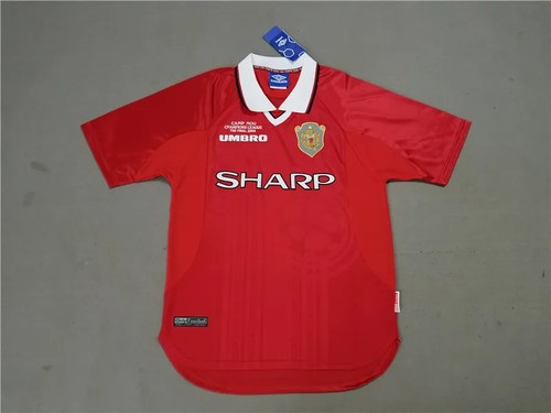 1999 Manchester United Jersey - Professional Grade - National Team