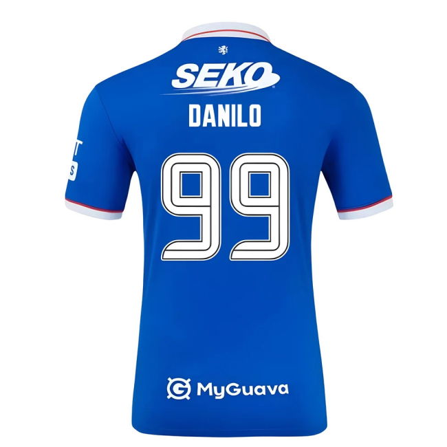 Glasgow Rangers Danilo 9 #9 Best Value Official Merchandise (v4)