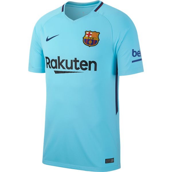 Quick Dry Barca Barcelona Away 201718 Soccer Jersey Shirt