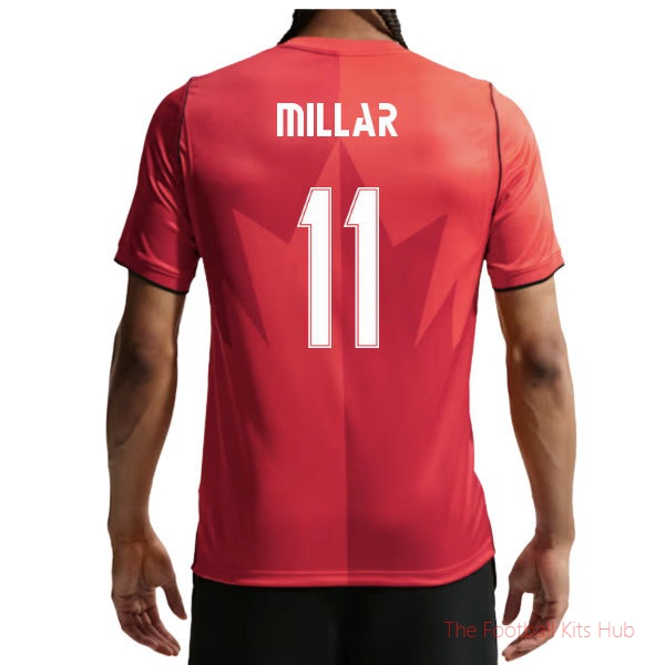 Performance Stadium Canada 2026-2027 Home Shirt (Millar 11)