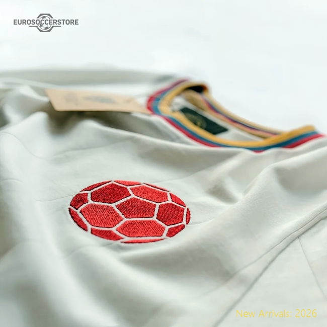 Vintage Colombia El Cafetero Away Soccer Kit Game Day Jersey
