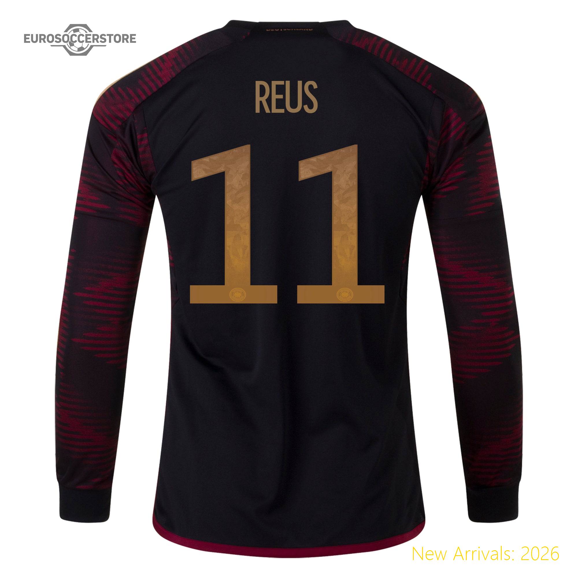 Authentic Replica Men Ger Team High-quality Away Jersey 2022