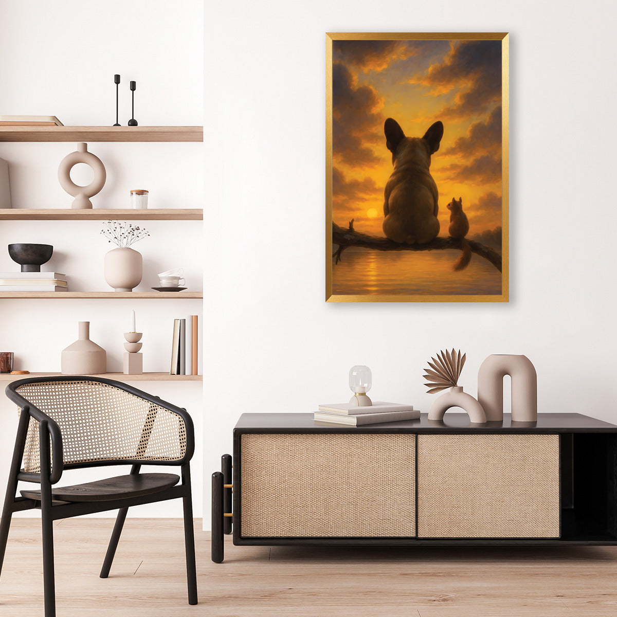 Chauncey - Vertical Framed poster • Wall Decoration