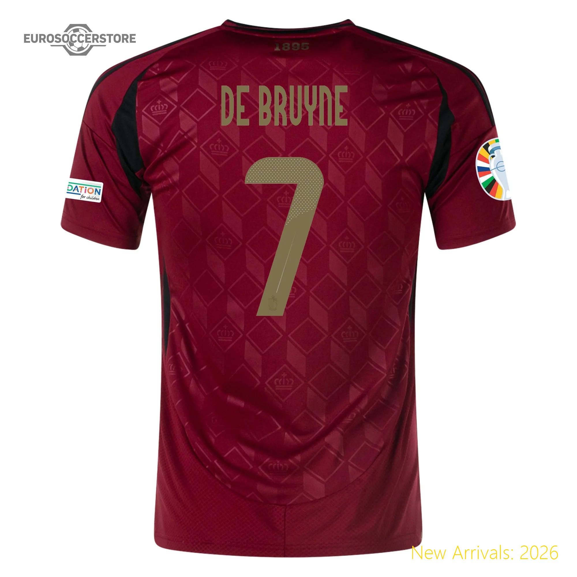 Men Premium-quality Bel Midfield Maestro Home Jersey 2024