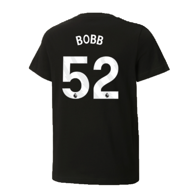 Football Man City Ftblculture Tee Black Kids Bobb #52 Superior Cra...