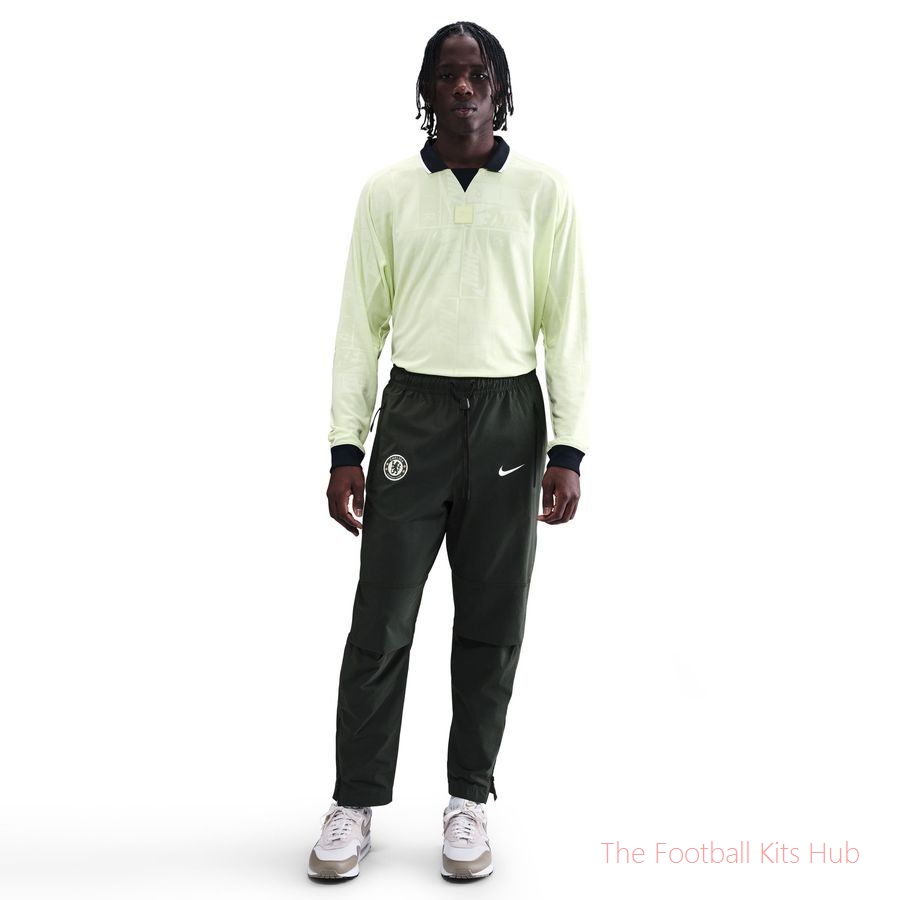 Chelsea Training Trousers Tech Woven FZ - Outdoor Green/Phantom Marl