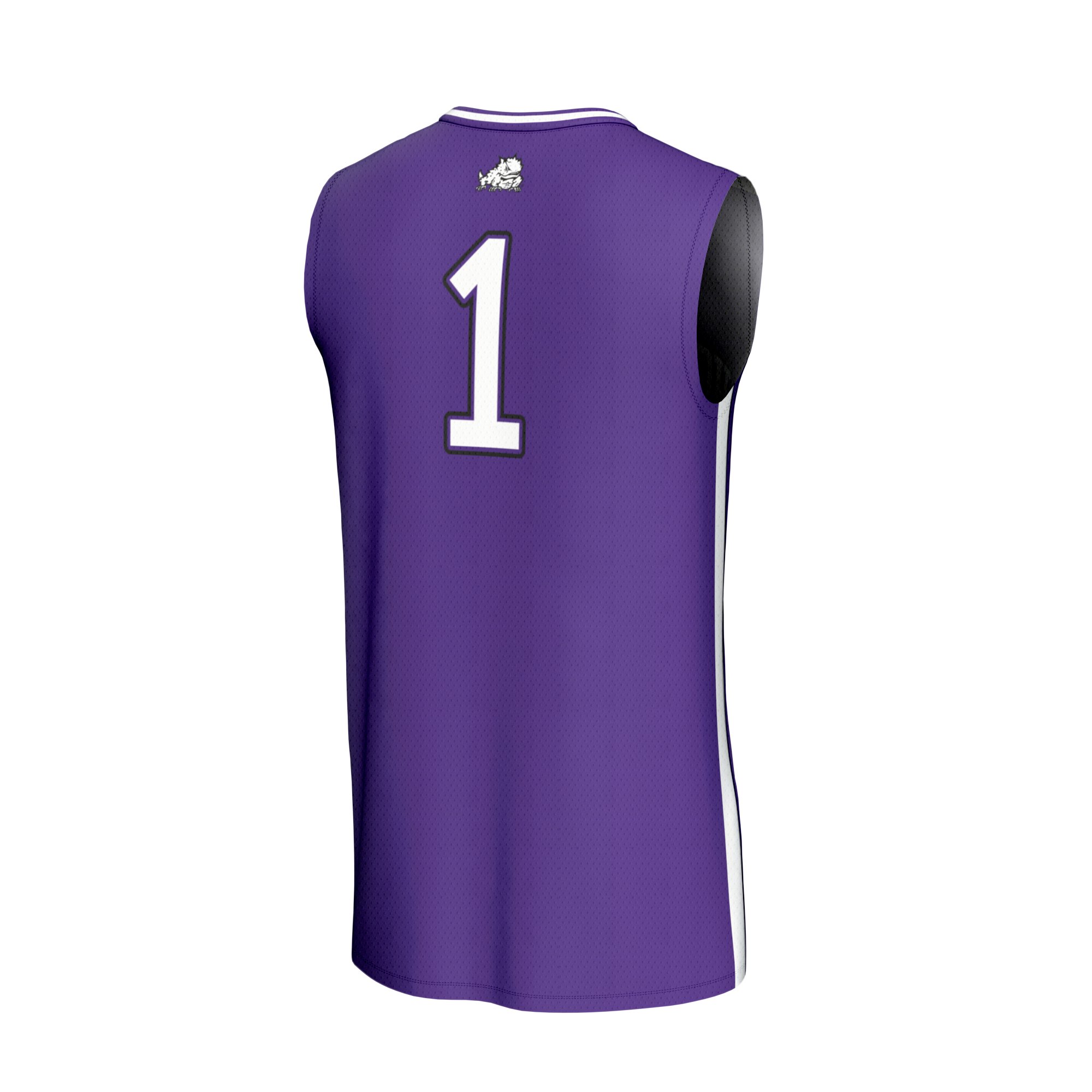 #1 TCU Horned Frogs GameDay Greats Unisex Lightweight Collegiate Basketball Fashion Jersey - Purple