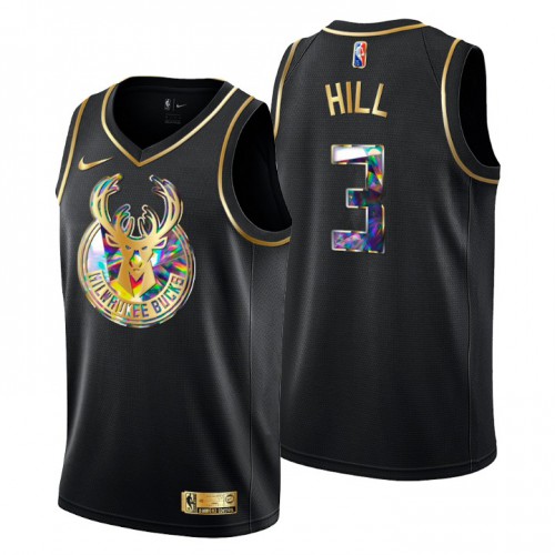 MIL Black M. Bucks #3 NBA Jersey Premium Quality Premium Quality