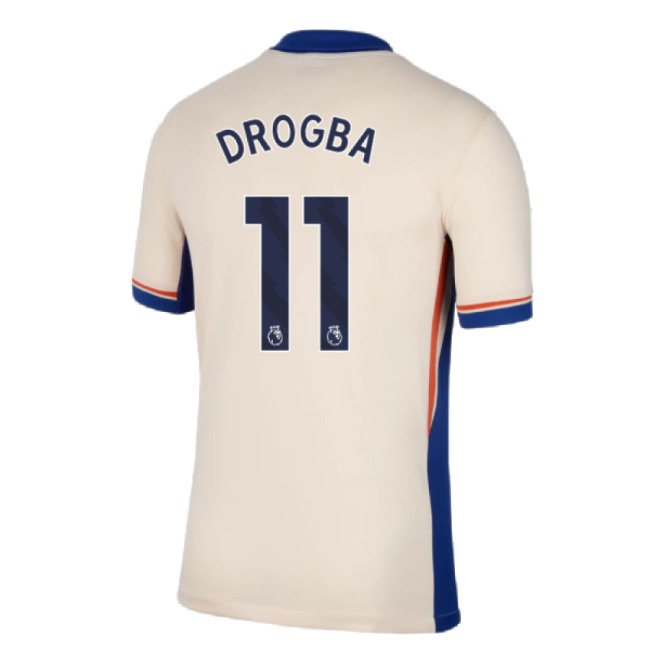 Superior 2024-2025 Chelsea Away Trendy - EPL Shirt Drogba 11 Adul#282