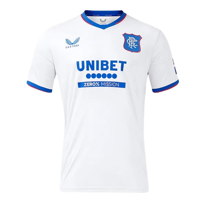 Authentic 2024-2025 Rangers Away Away Dessers 9 With Vintage Design -