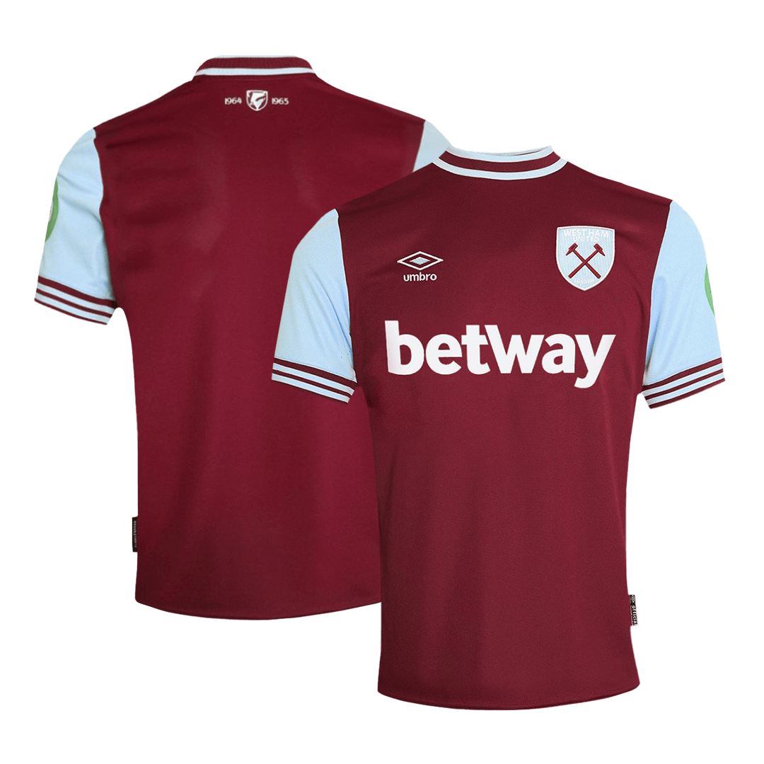 West Ham United Home Soccer Jersey 2024/25 Authentic Kit
