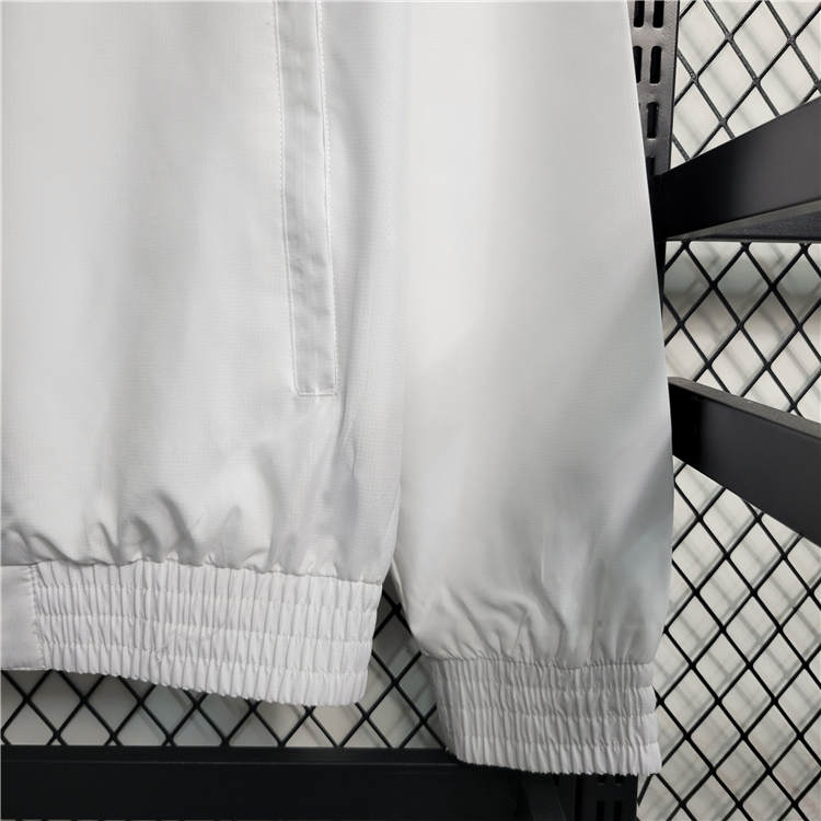 2324 Tottenham Hotspur White Windbreaker Jacket - Official Replica