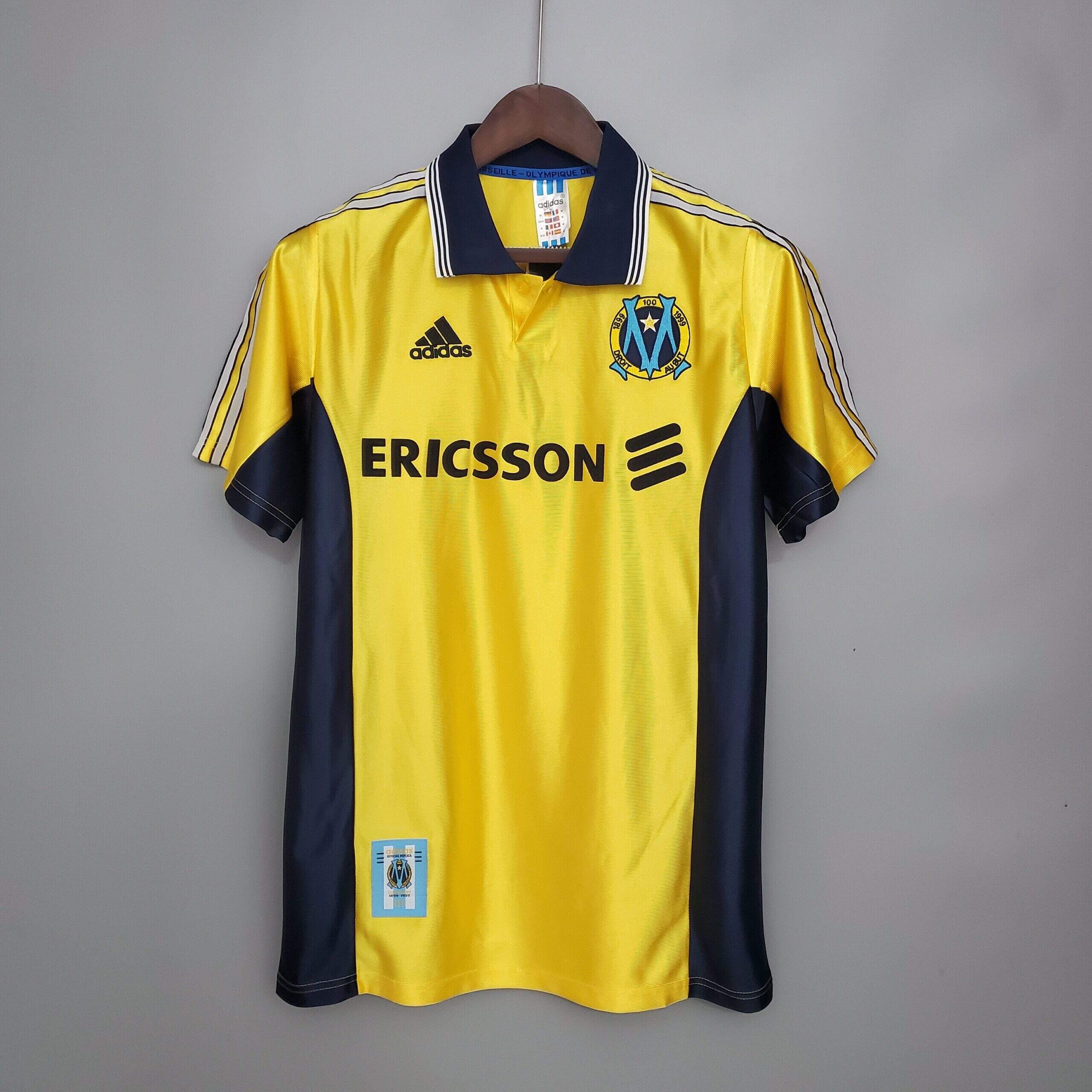 Cheap 1998-1999 Marseille away retro kit