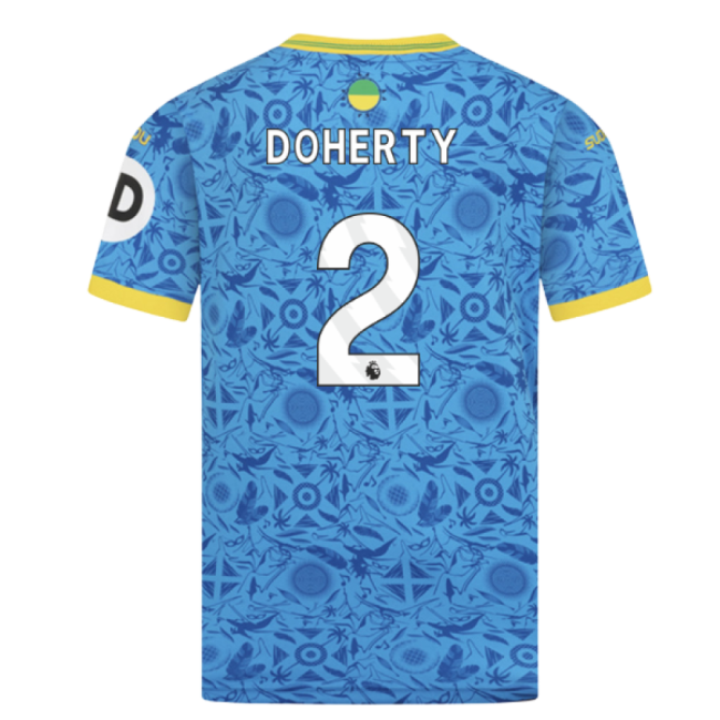 2025-2026 Wolves Third Shirt (Kids) (Doherty 2)