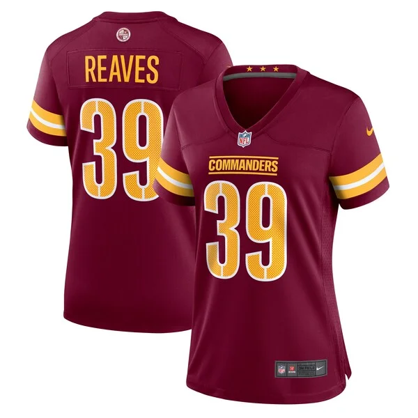 None Game NFL Jersey - Burgundy | Elite Football Apparel | NFL Footbal
