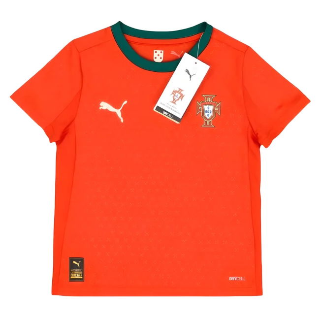 2025-2026 Portugal Home Mini Kit Official Quality Netherlands