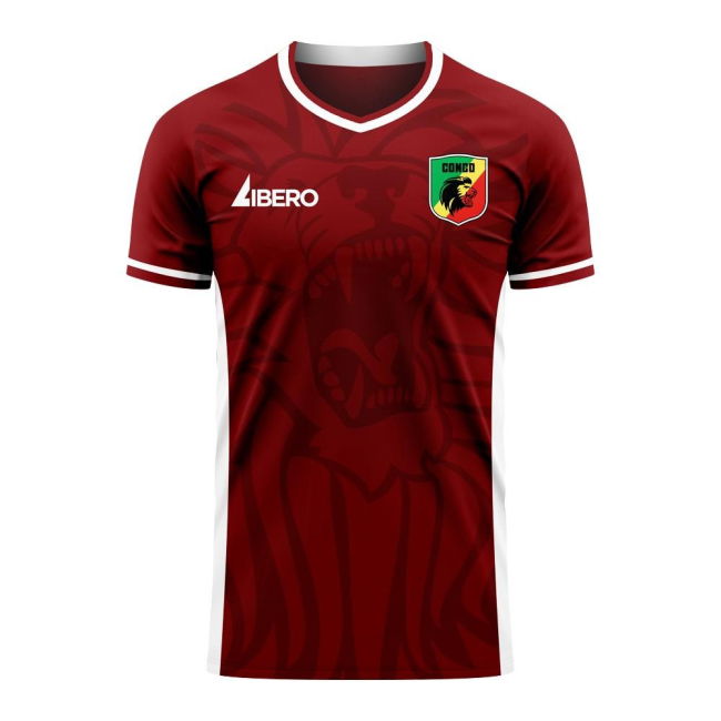 Congo 2025 Match Replica Congo Home Supporter Kit (Adults)