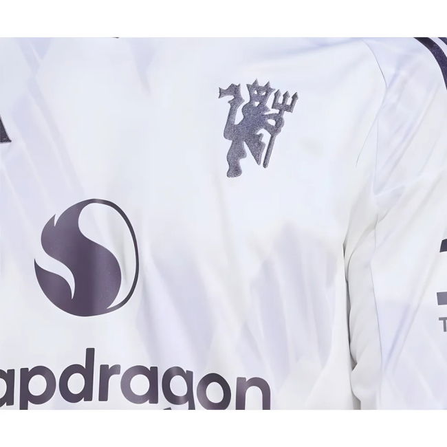 2025-2026 Man Utd Long Sleeve Away Shirt (Dalot 2)