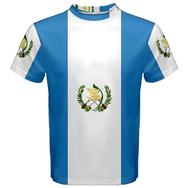 Top-Tier Fan-Favorite Guatemala Flag Sublimated Sports Jersey